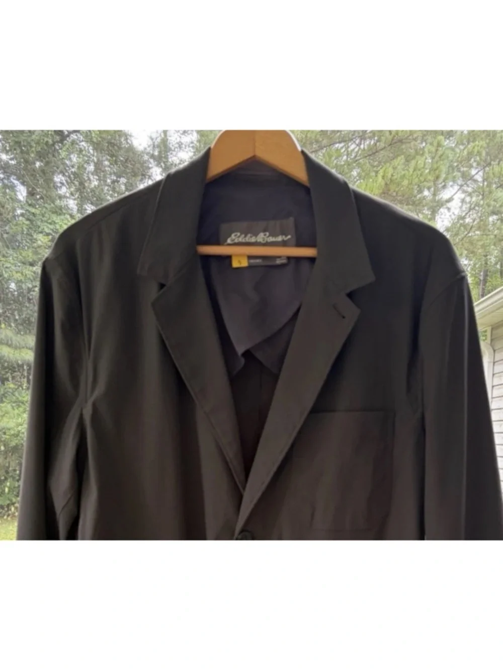 Eddie Bauer Travex Jacket Mens 44 Ultimate Voyager Travel Blazer Coat Outdoor